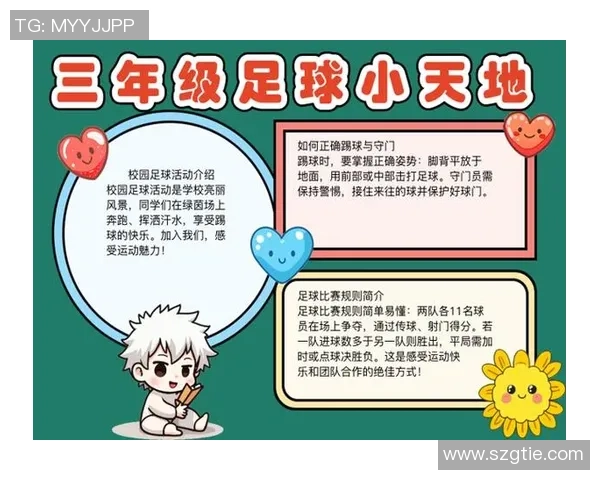 足球手抄报的创意设计与内容分享让你轻松了解足球文化与历史